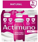 Напиток кисломолочный Actimuno натуральный 1.6% 6шт*95г