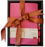 Подарочный набор BrunoVisconti Megapolis Flex Розовый Ежедневник + ручка