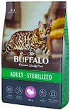 Сухой корм для кошек Mr.Buffalo Sterilized с индейкой 400г
