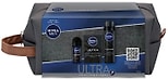 Подарочный набор Nivea Men Ultra Антиперспирант 50мл + Пена для бритья 200мл + Лосьон после бритья 100мл + косметичка