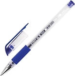 Ручка гелевая Staff Everyday GP-191 с грипом синяя пишущий узел 0.5мм линия 0.35мм