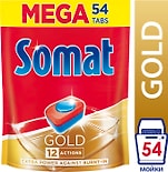 Таблетки для посудомоечных машин Somat Gold 54шт