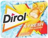 Жевательная резинка Dirol X-Fresh Ледяной мандарин 16г