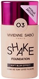 Тональный крем Vivienne Sabo Shakefoundation Soft blur Effect Тон 03 25мл