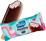 Мороженое Valio пломбир эскимо с ароматом ванили с малиной в молочном шоколаде 80г