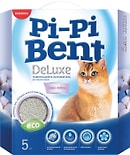 Наполнитель для кошачьего туалета Pi-Pi Bent DeLuxe Clean Cotton комкующийся 5кг