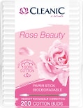 Ватные палочки Cleanic Rose Beauty Гигиенические 200шт