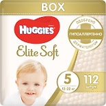Подгузники Huggies Elite Soft 5 Box 12-22кг 112шт