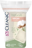 Ватные диски Cleanic Naturals Virgin Cotton гигиенические 40шт