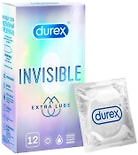 Презервативы Durex Invisible Extra Lube 12шт