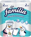 Бумажные полотенца Familia 2 рулона 2 слоя