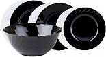 Набор посуды Luminarc Трианон черно-белый 19 предметов