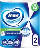Бумажные полотенца Zewa 1/2 листа 2 рулона 2 слоя 