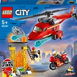 Конструктор LEGO City Fire 60281 Спасательный пожарный вертолет