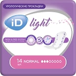 Прокладки ID Light Normal урологические 14шт
