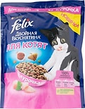 Корм для котят Felix Двойная вкуснятина с курочкой 600г