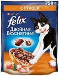 Сухой корм для кошек Felix с птицей 750г