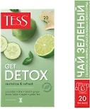 Чай зеленый Tess Get Detox 20*1.5г
