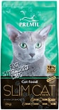 Сухой корм для кошек Premil Slim Cat для стерилизованных и малоподвижных кошек с лишним весом Курица и индейка 2кг