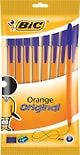 Ручка Bic Orange шариковая синяя 8шт