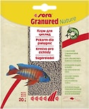 Корм для рыб Sera Granured для цихлид плотоядных для улучшения окраски 20г