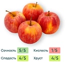 Яблоки Гала 4шт упаковка