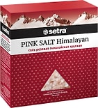 Соль Setra Розовая гималайская крупная 500г