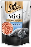 Влажный корм для кошек Sheba Mini Свежая порция с лососем 50г