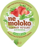 Продукт растительный Nemoloko Соевый Yogurt Клубника 130г