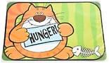 Коврик под миску Homepet Most hungry cat 28*43см