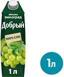 Сок Добрый Яблоко-виноград 1л
