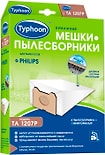 Мешок-пылесборник Тайфун TA 1207P бумажный для пылесосов 4шт + 1 микрофильтр