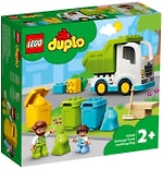 Конструктор LEGO Duplo 10945 Мусоровоз и контейнеры для раздельного сбора мусора