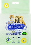 Наполнитель для туалета Hakase Arekkusu Зеленый чай комкующийся 6л