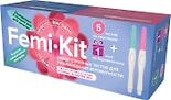 Набор тестов Femi-Kit струйные для определения овуляции и беременности 5шт+1шт