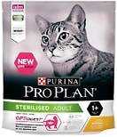 Сухой корм для стерилизованных кошек Pro Plan Optidigest Sterilised с курицей 400г