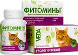Фитомины для кошек Veda урологический 50г