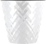 Горшок для цветов InGreen Manhattan c дренажной вставкой белоснежный жасмин 16см 1.6л