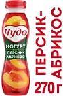 Йогурт питьевой Чудо Персик-Абрикос 2.4% 270г