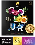 Набор чая Curtis Colour tea set 9 вкусов 54 пак