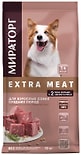 Сухой корм для собак Мираторг Extra Meat с говядиной Black Angus для средних пород 10кг