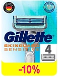 Кассеты для бритья Gillette Skinguard Sensitive 4шт