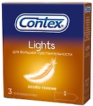 Презервативы Contex Lights 3шт