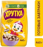 Готовый завтрак Хрутка Duo Шоколадный обогащенный кальцием 460г