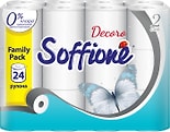Туалетная бумага Soffione Family Pack 2 слоя 24 рулона