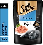 Влажный корм для кошек Sheba Ломтики из лосося в соусе 75г