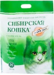 Наполнитель для кошачьего туалета Сибирская кошка Элита ЭКО силикагель 6л