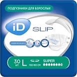Подгузники для взрослых ID Slip L 30шт