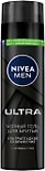 Гель для бритья NIVEA MEN Ultra Черный с активным углем 200мл
