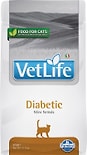 Сухой корм для кошек Farmina Vet Life Cat Diabetic диетический с курицей при сахарном диабете 400г